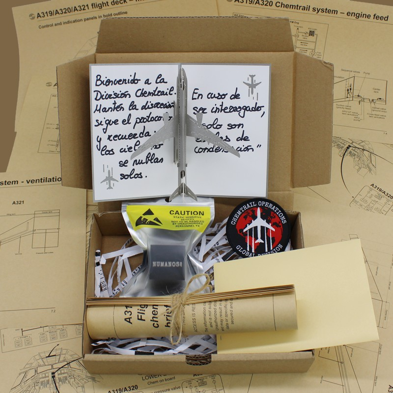 Pack de regalo del Anillo Chemtrail Division